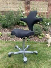 Hag Capisco 8106 Saddle Chair. Black Upholstery £440
