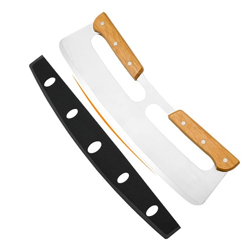 Pizza cutter rocker with - pizza,