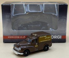 Corgi Trackside 1:76 Morris Minor Van - Brown Muffs DG211005 Bradford
