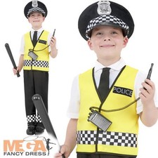 Police Man Boys Fancy Dress