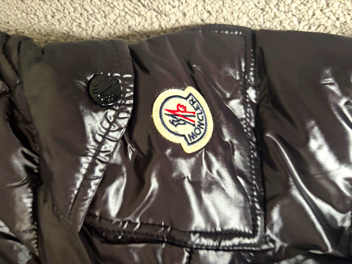 Moncler boys black down puffer - boys,