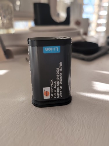 Leica camera battery third - battery,