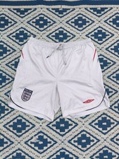 2008-2010 England Away Shorts