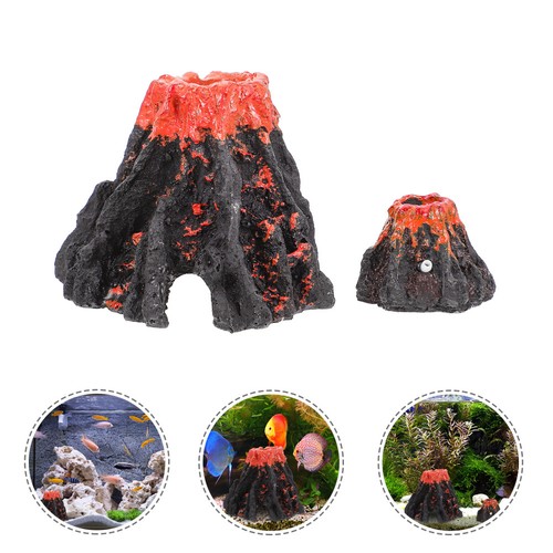 2pcs simulation volcano decor - 2pcs,