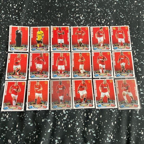 Match attax manchester - attax, 11/12