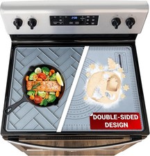 28x20 Gray Silicone Stove Mat