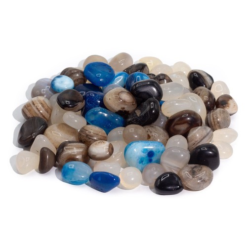 Bulk mixed agate 1kg - bulk,
