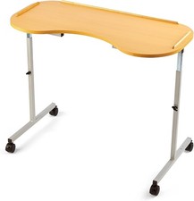 Curved Over Bed & Chair Table