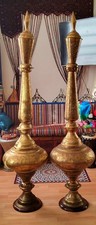 Floor Standing Lamp/Dome Brass