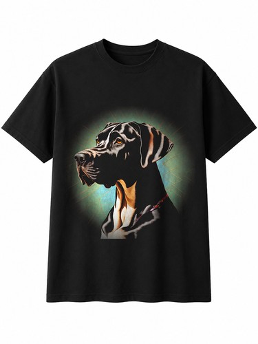 Airbrush great dane hexagon - great,