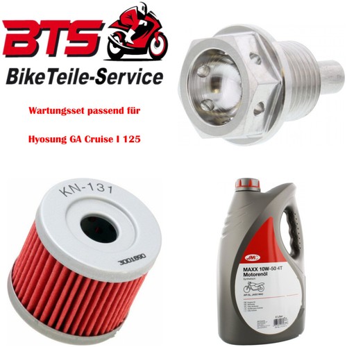 Set oil filter - set, drain