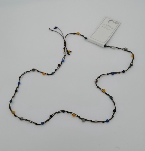 Fat face coloured bead cord - fat,