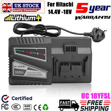14.4-20V MAX Fast Battery Charger For Hitachi BSL1850 UC18YFSL UC18YSL3 UC18YKSL