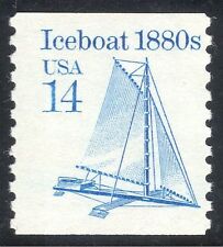 USA 1985 Iceboat/Ice Boat/Land Yacht/Sailing/Transport 1v coil (n43756)