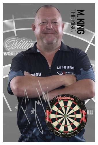 Mervyn king portrait pdc - king,