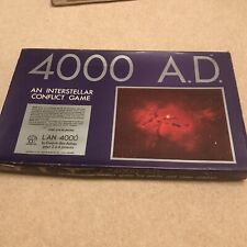 Vintage 4000 A.D. Interstellar Conflict Board Game 1972 - Complete