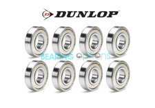 Dunlop Go Kart Zip Kart Cadet Front Wheel Bearings 17mm x 30mm x 7mm - Pack of 8