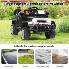 12V Jeep Electric Vehicle w/