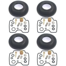 4 Sets For Suzuki-Katana-750,GSX750 F Carburetor Repair Kit Plunger Diaphragm