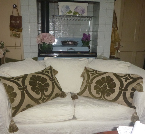 Pair laura ashley cushions - pair,