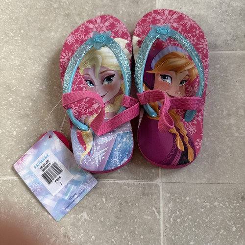 Girls frozen flip flops - flip,