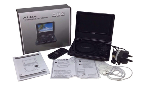 Alba compact portable dvd - portable,