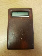 Vintage Calculator Prinztronic SQ50, Pocket Size, With Case & Alarm  AC26
