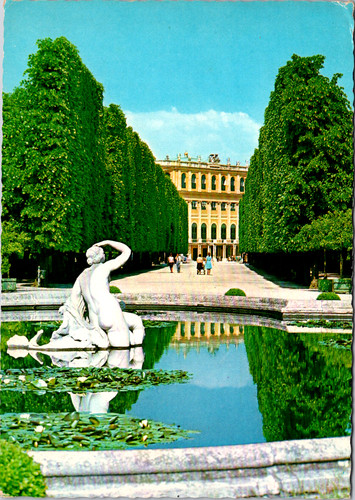 Vintage postcard vienna - vintage,