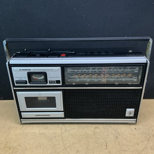 Grundig c4200 radio cassette - cassette,