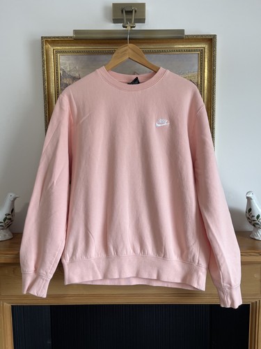Peach nike sweatshirt medium - sweatshirt,