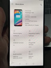 OnePlus 5T 64GB Midnight Black (Read Description)