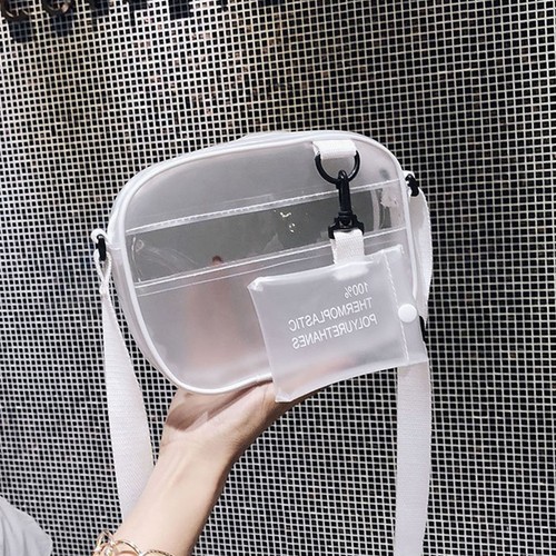 Durable transparent shoulder - transparent,