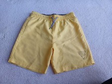 Boys Yellow Swimming Shorts- Age 9-10 Years 