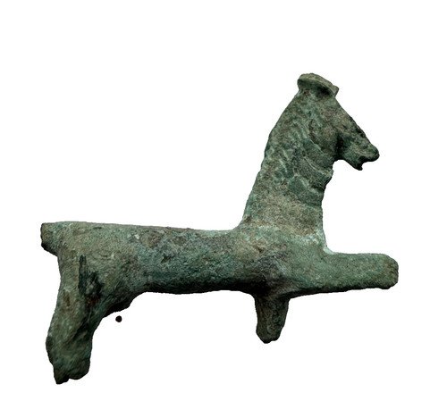 Ancient roman bronze horse - ancient, 1-3