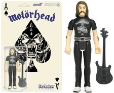 MOTORHEAD Action Figures LEMMY Ace Of Spades ReAction Super 7 Bullet Belt SEALED