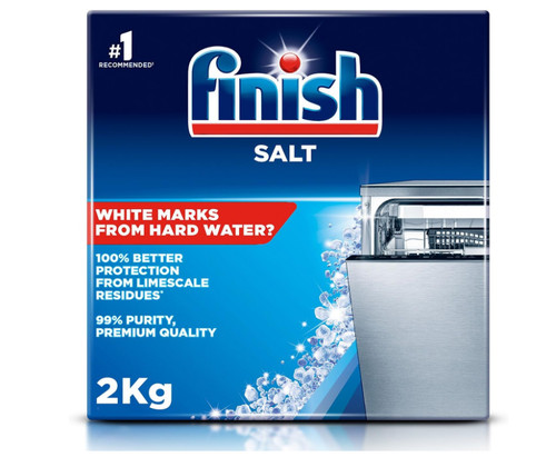 Finish dishwasher salt 2kg - dishwasher,
