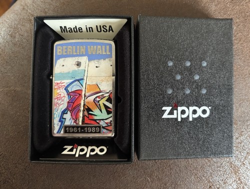 Rare zippo berlin wall limited - rare,