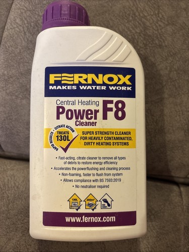 Fernox central heating power - central,