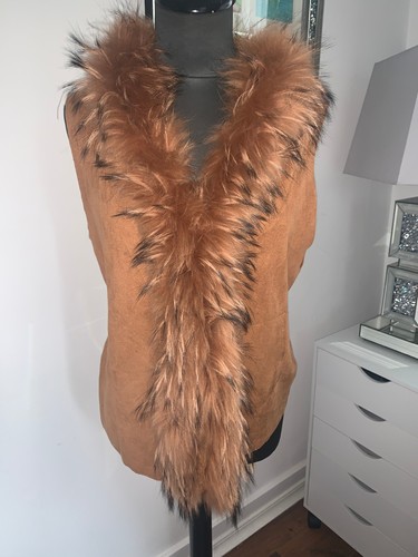 Jayley faux suede and - suede, fox