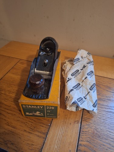 Vintage stanley 220 - 220, block