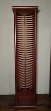 Retro Wooden CD Storage Rack
