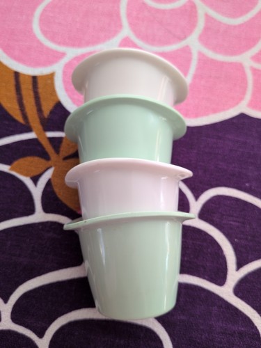 Vintage melaware egg cups - 4,