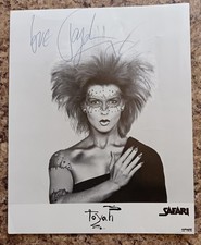 Toyah Willcox Punk "It's A Mystery" Hand Signed 8"X10" Photo AFTAL COA
