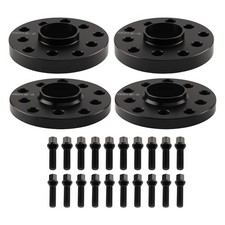 15/20mm Black Wheel Spacers