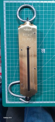 Portable spring loaded scales - spring,