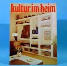 GDR culture in the home 6 1981 gazebo district hall hut glass wallpaper glass F