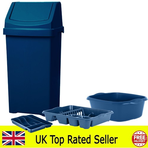 50l kitchen swing bin bowl - swing,