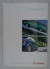 Toyota Paseo 2-Door Sports Coupe Brochure 1996: ST, Si. Colours/Trim/Spec.15 pag