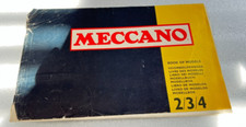 Vintage Meccano book of models 2/3/4 cover wear