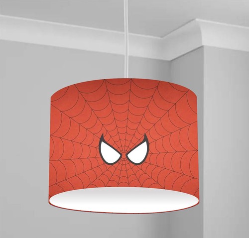 Spiderman face ceiling drum - spiderman,